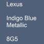 Preview: Lexus, Indigo Blue Metallic, 8G5.